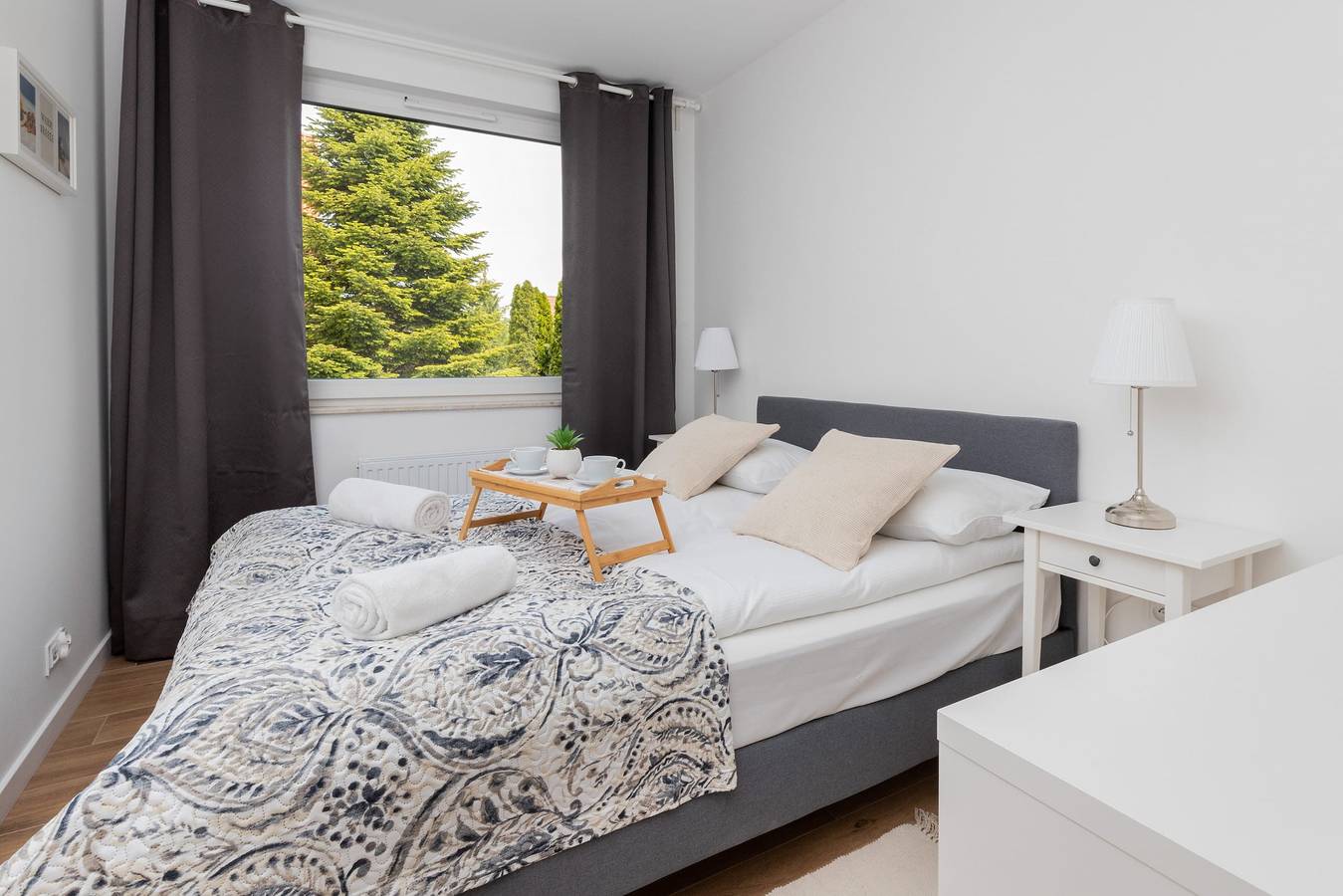 Ganze Wohnung, Comfortable Apartment in Puck | Balcony, Parking, Work Desk in Puck, Polnische Ostsee