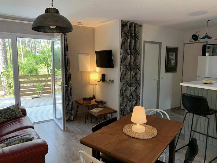 Gîte pour 2 personnes, avec sauna ainsi que piscine et terrasse à Le Porge - 4