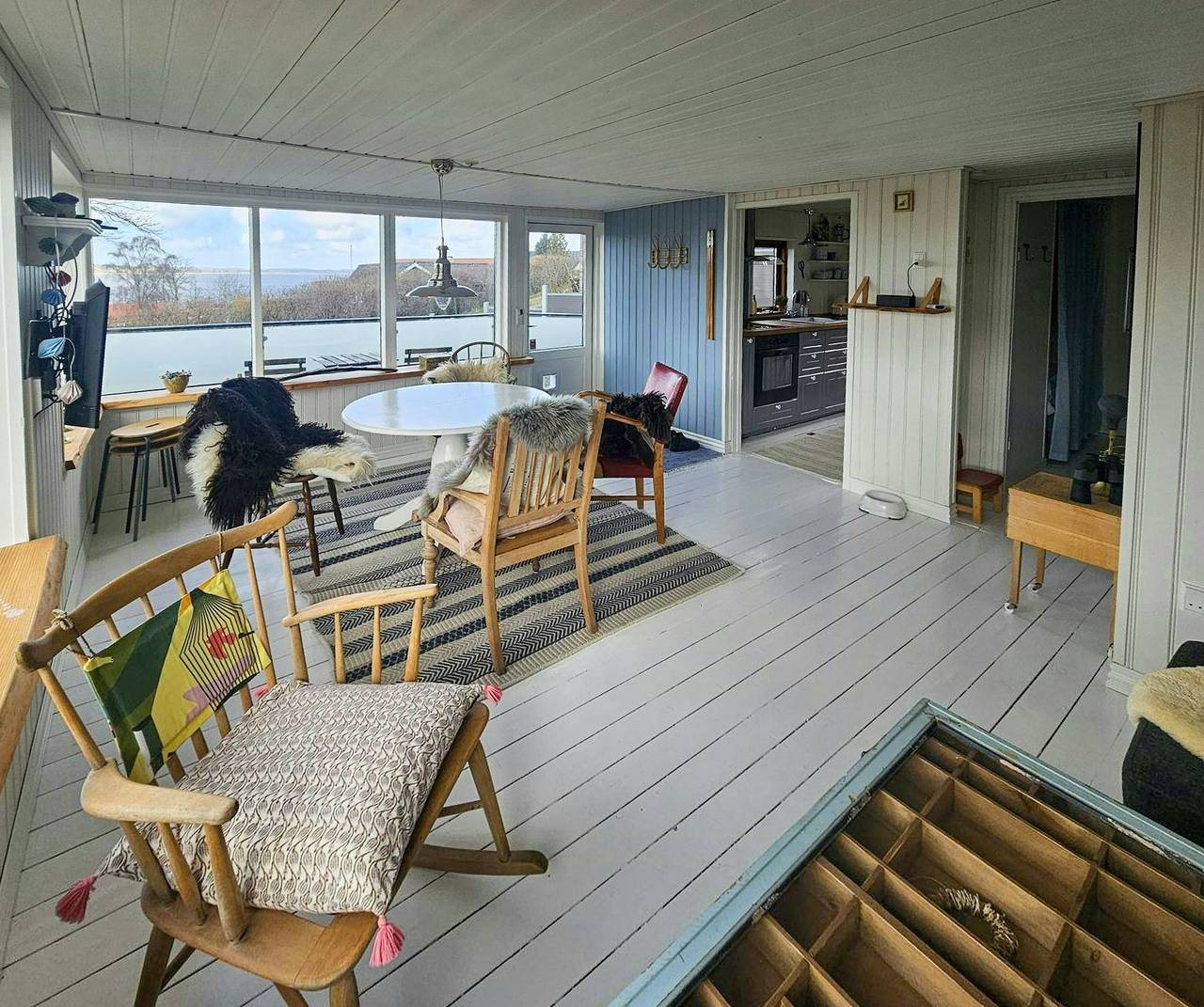 Gemütliches Ferienhaus mit Blick auf den Fjord in Hjarbæk in Hjarbæk, Limfjord in Westjütland