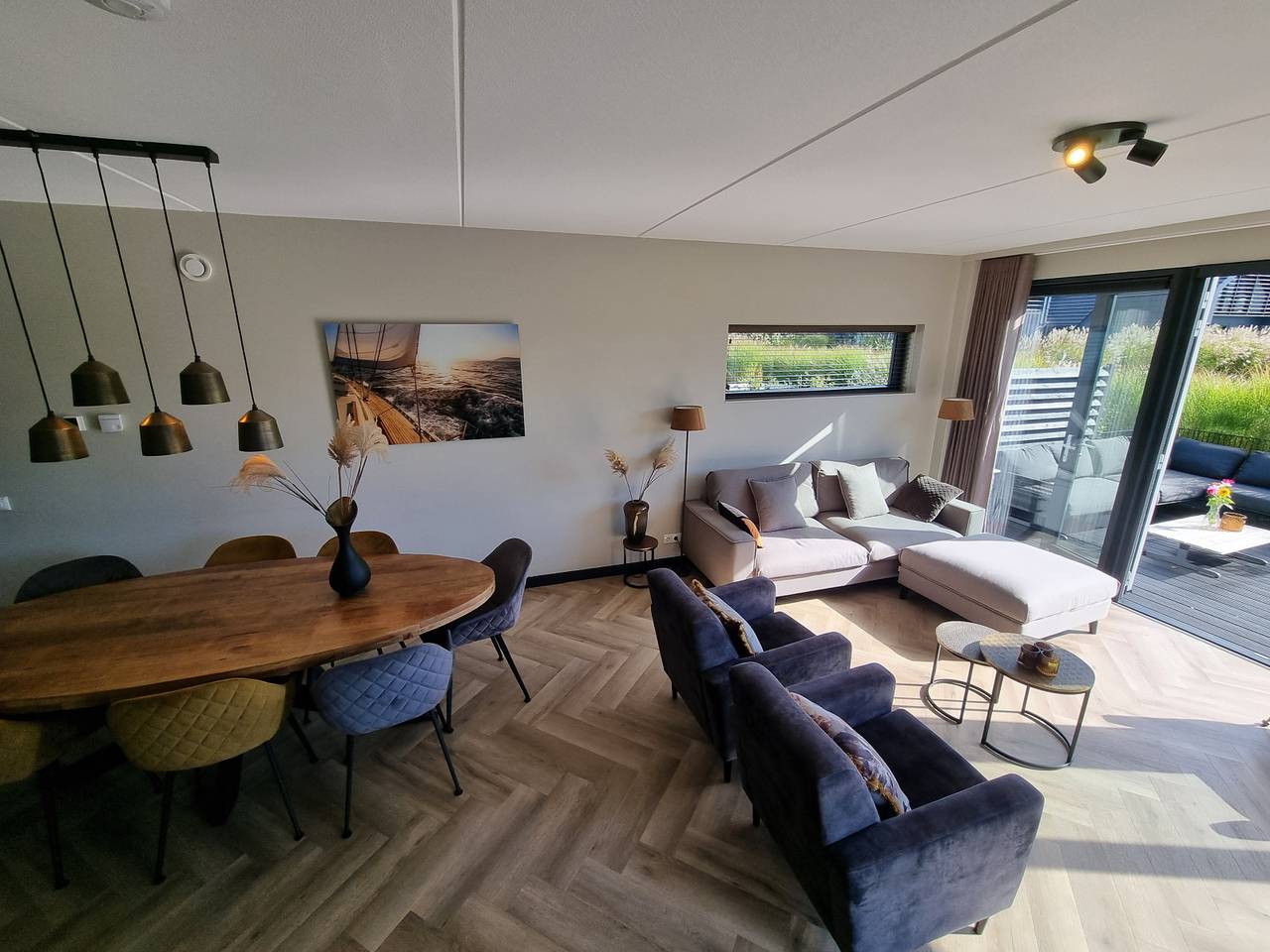 Luxuriöse freistehende 8-Personen-Watervilla direkt am Slotermeer gelegen in Balk, Ijsselmeer