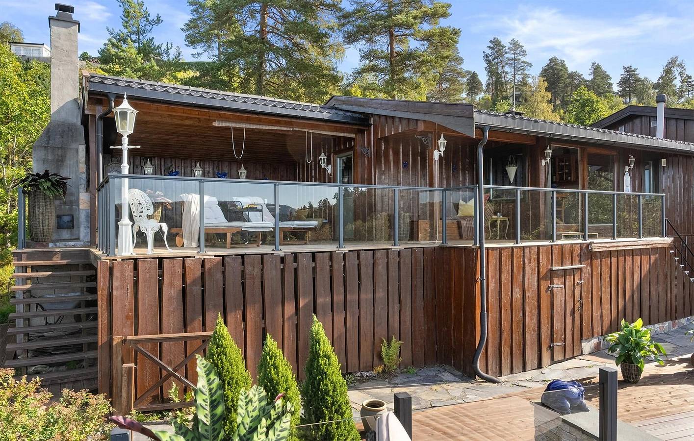 Holiday home for 7 people with garden in Frogn