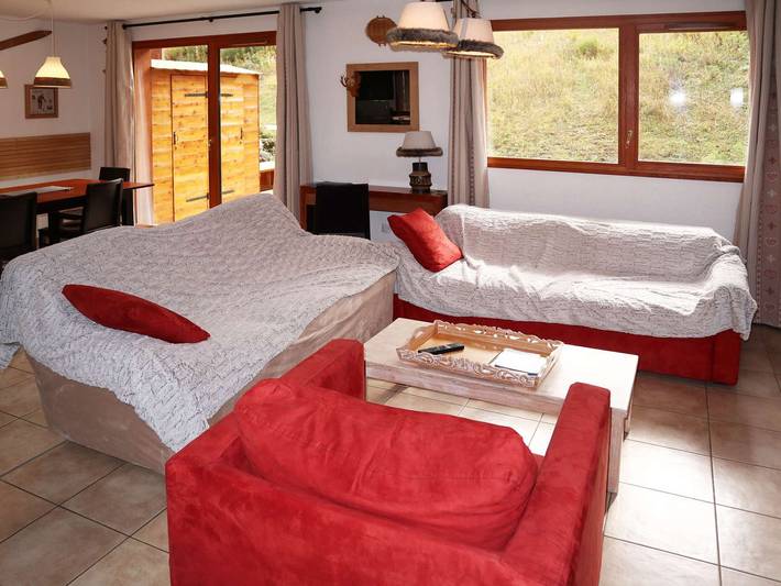 Chalet pour 10 personnes, avec terrasse, animaux acceptés à Les Orres