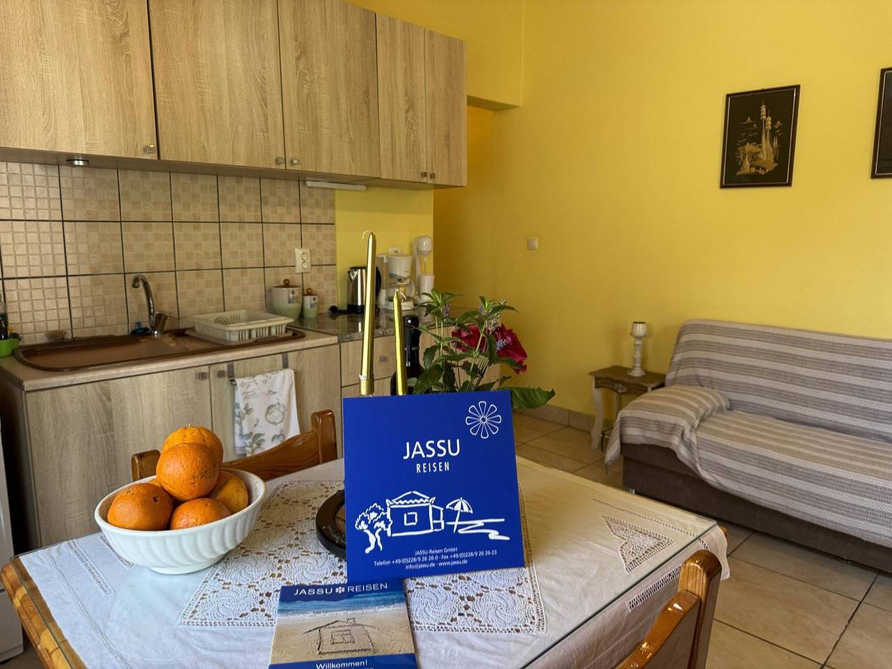 Casa de vacaciones para 4 personas con jardín in Corfú