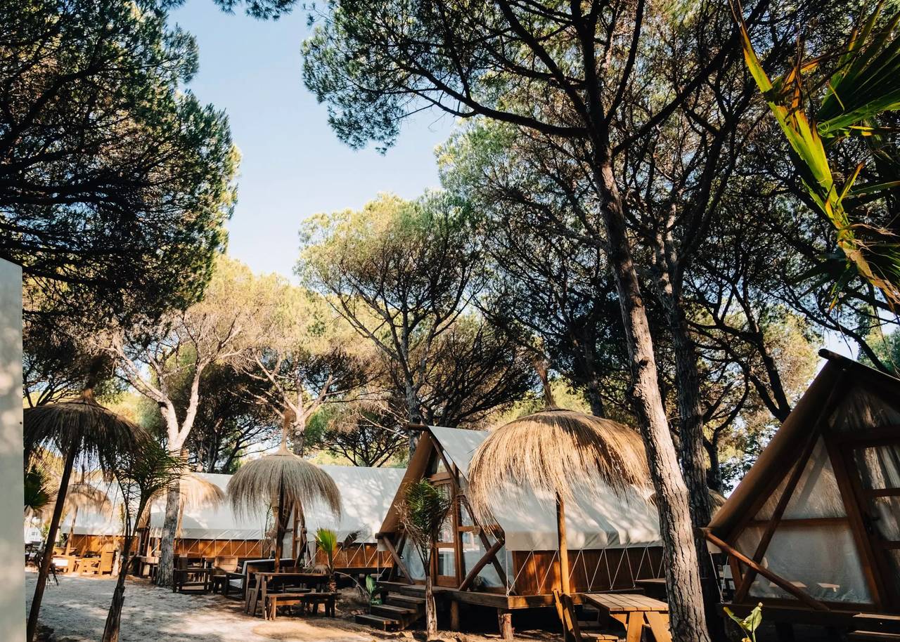 Bungalow Confort Poniente 2 bis 4 Personen - 2 Personen. im Preis inbegriffen in Conil de la Frontera, Costa de la Luz