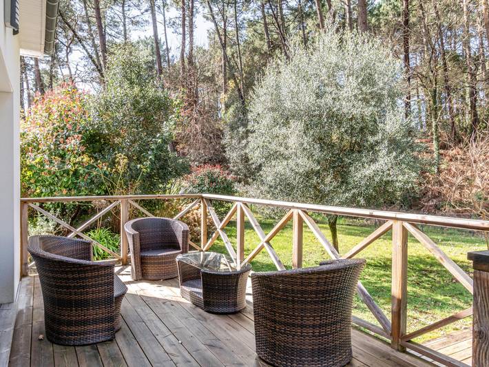 Location de vacances pour 6 personnes, avec terrasse et jardin dans Étang de Cazaux et de Sanguinet - 2