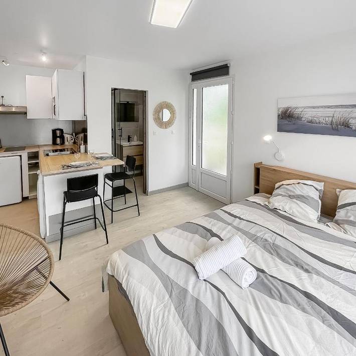 Appartement de vacances pour 2 personnes, avec jardin et terrasse