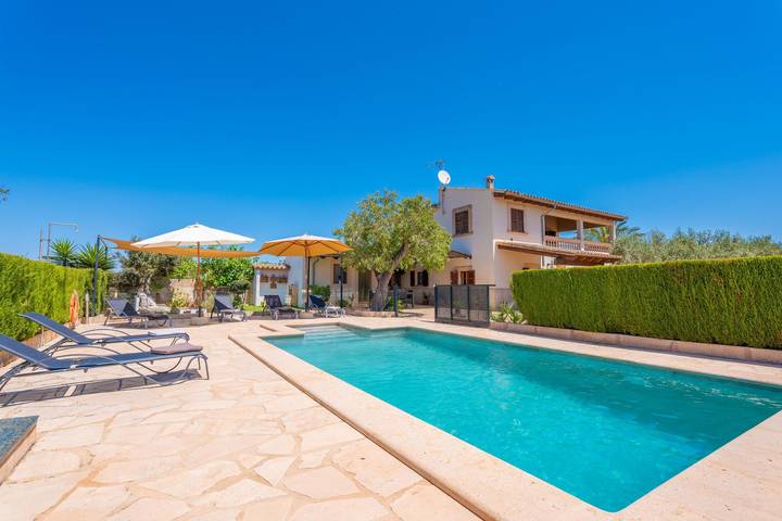 Ferienhaus für 6 Personen, mit Terrasse in Porreres