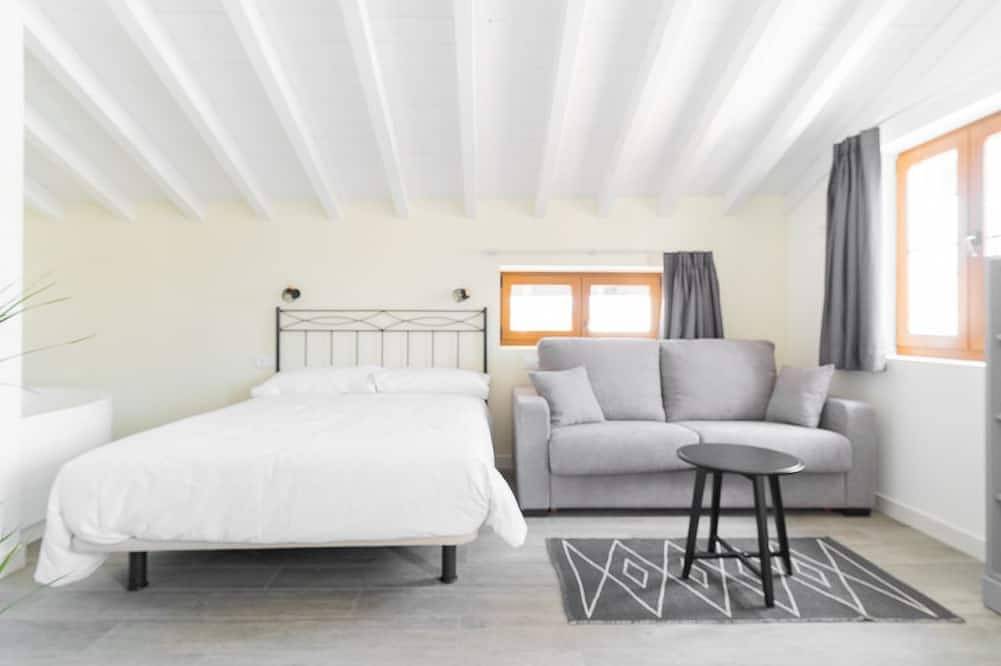 Appartement entier, Special studio for couples with double whirlpool tub and balcony. in Villaverde de Pontones, Ribamontán al Monte