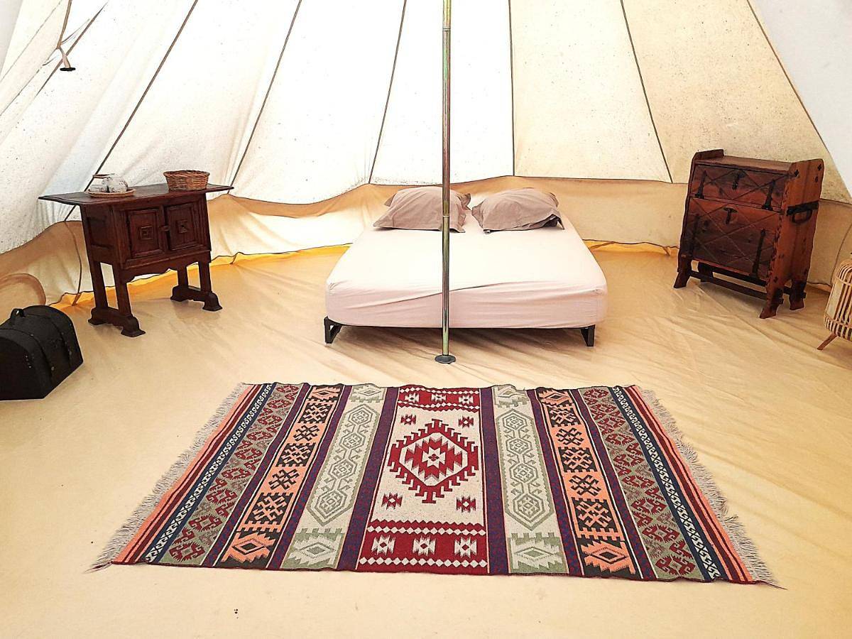 Glamping en Tente Yourte in Ispagnac, Parc national des Cévennes