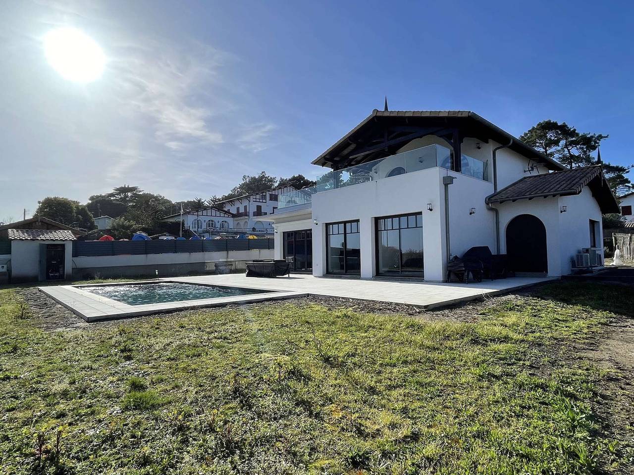Villa voor 12 personen met terras in Petit Piquey, Lège-Cap-Ferret