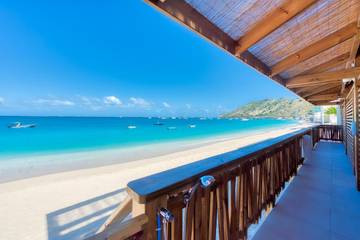 Hôtel pour 2 personnes, avec terrasse dans Baie de Grand Case