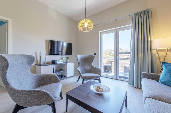 Ferienwohnung für 4 Personen, mit Sauna und Balkon auf Fischland - Darß - Zingst