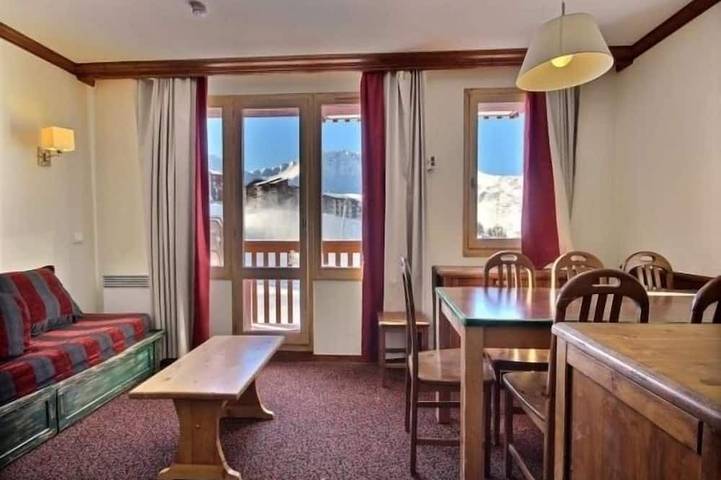 Appartement de vacances pour 6 personnes, avec balcon dans Plagne Soleil