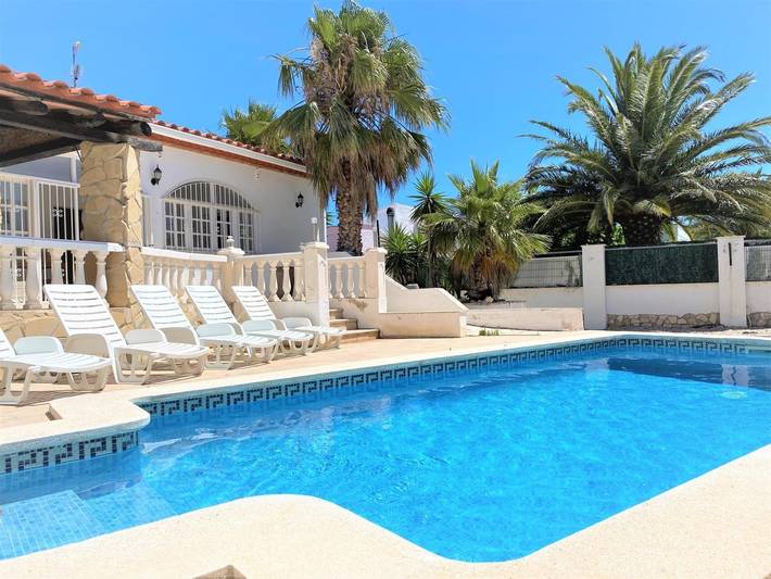 Maison de vacances pour 10 personnes, avec piscine et jardin - 1