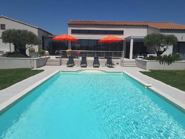 Maison d’hôte pour 2 personnes, avec vue ainsi que piscine et jardin à Cavaillon - 3