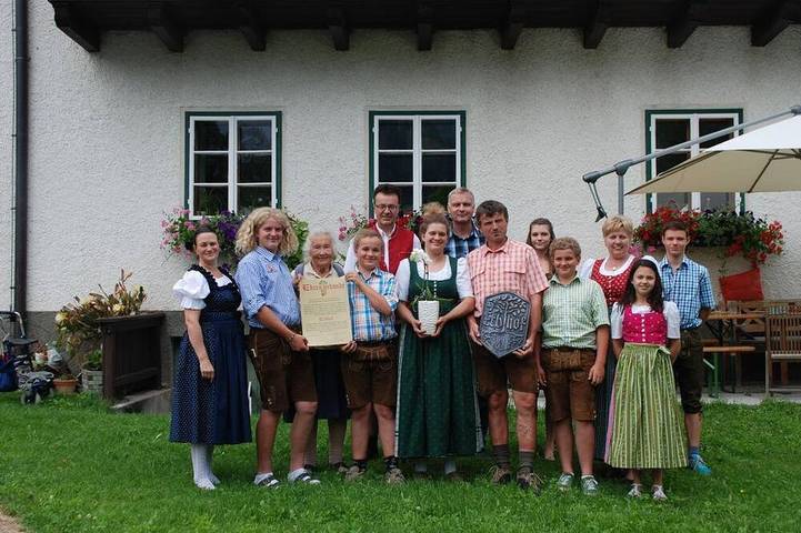 Doppelzimmer \"Wiesenblumen\" mit Bad, Wc - Ferienhof Zamsegg in Vorderstoder, Kirchdorf an der Krems (Bezirk)