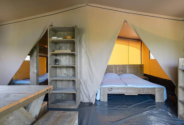 Tente pour 6 personnes, avec terrasse ainsi que jardin et sauna dans l' Aveyron - 2