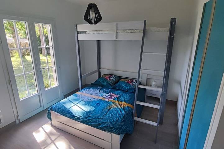 Location de vacances pour 5 personnes, avec terrasse et jardin dans Plage Gautrelle - 2