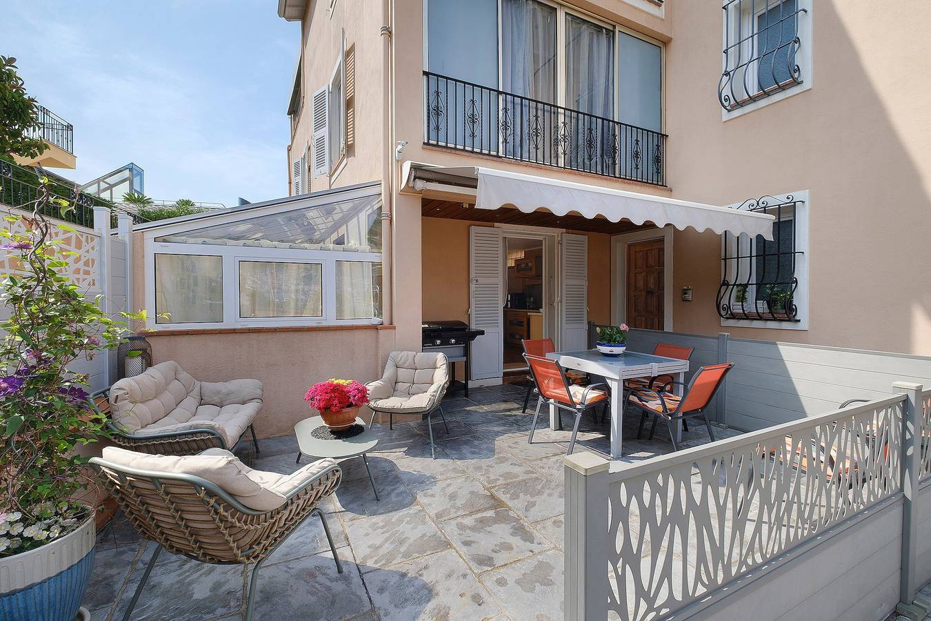 Ganze Wohnung, Appartement „La Palamida“ mit Meerblick und Klimaanlage in Paloma Beach, Saint-Jean-Cap-Ferrat