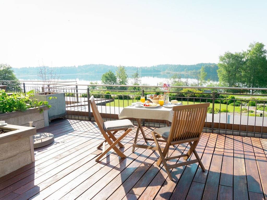 See Lodge im Ferienhaus Lebensart am See in Bad Endorf, Chiemsee