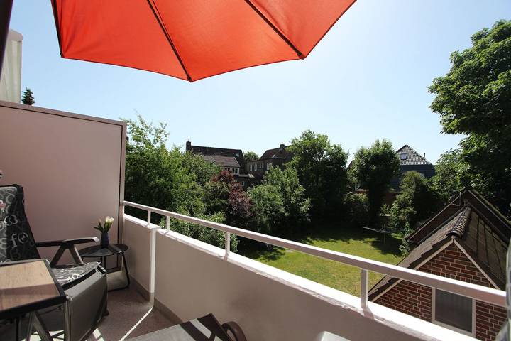 Vakantiewoning voor 2 personen, met Balkon op Langeoog