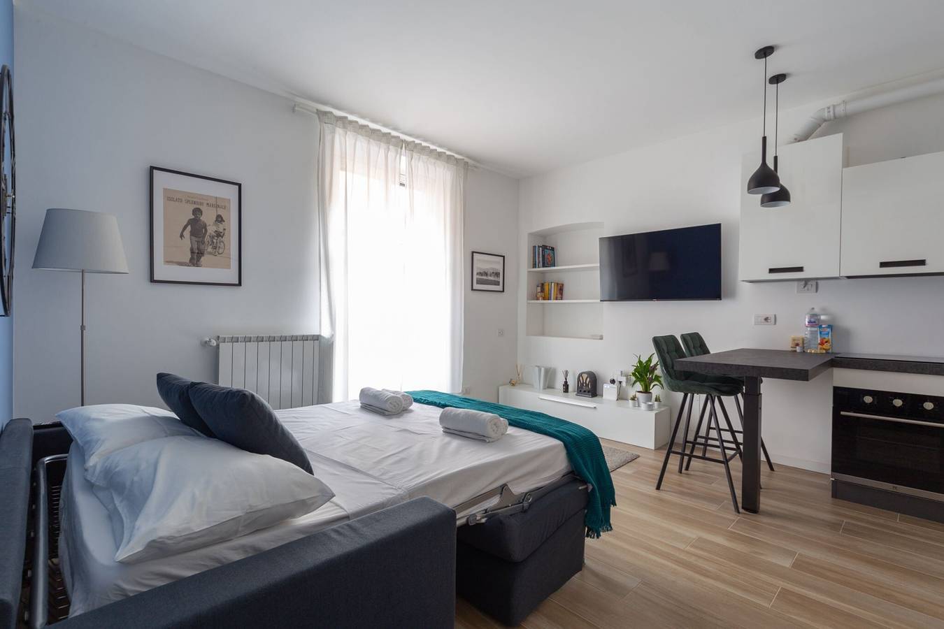Ganze Wohnung, Gemütliche Ferienwohnung Porta Venezia" mit Wlan und Klimaanlage in Mailand, Mailand Provinz