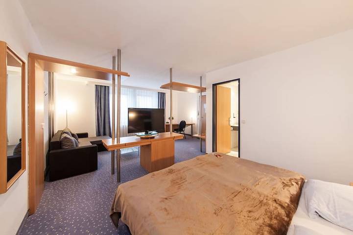 Ferienhaus für 3 Personen, mit Garten