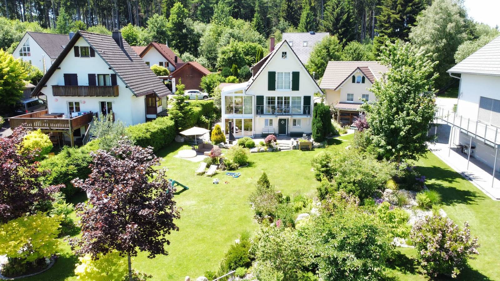 Villa Wolfsgrund - 5 sterne Luxus Design Ferienhaus in Schluchsee, Südschwarzwald