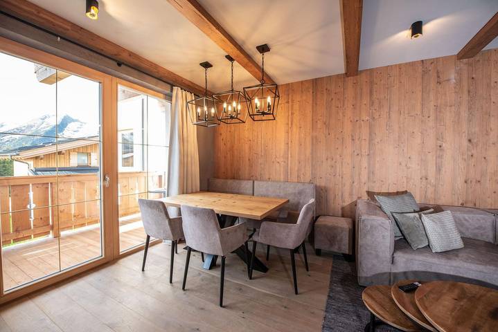 Ferienwohnung für 5 Personen, mit Balkon und Ausblick sowie Sauna in Krimml - 3