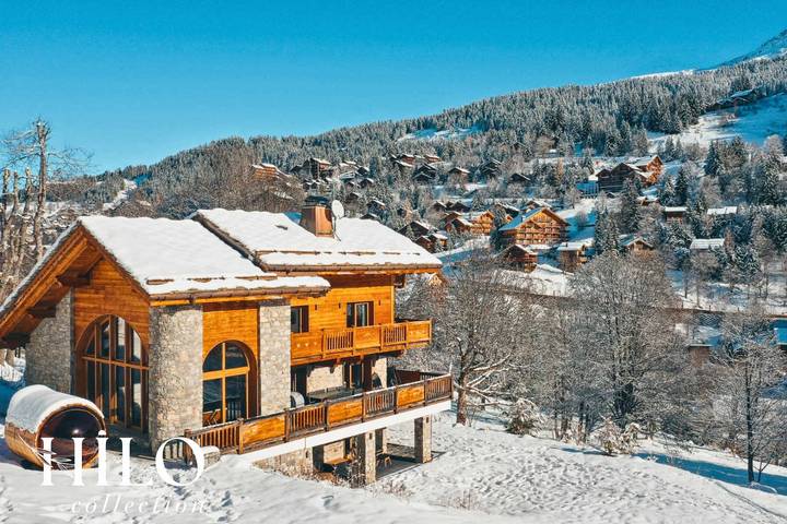 Chalet pour 12 personnes, avec sauna ainsi que jardin et piscine dans Méribel - 3
