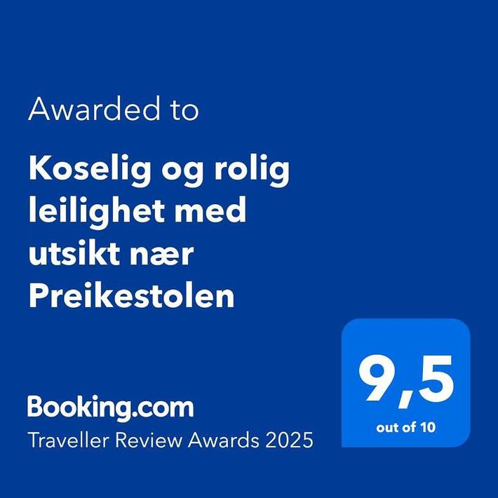 Ferienwohnung für 5 Personen, mit Terrasse und Garten sowie Ausblick in Preikestolen - 2