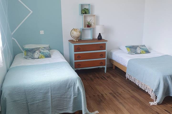 Location de vacances pour 4 personnes, avec jardin et terrasse, animaux acceptés dans Plage de Trez Bellec - 2