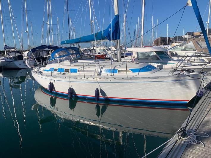 Bateau pour 4 personnes, avec terrasse et vue en Normandie