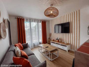 Gîte pour 3 personnes, avec terrasse à Mesnil-Saint-Père