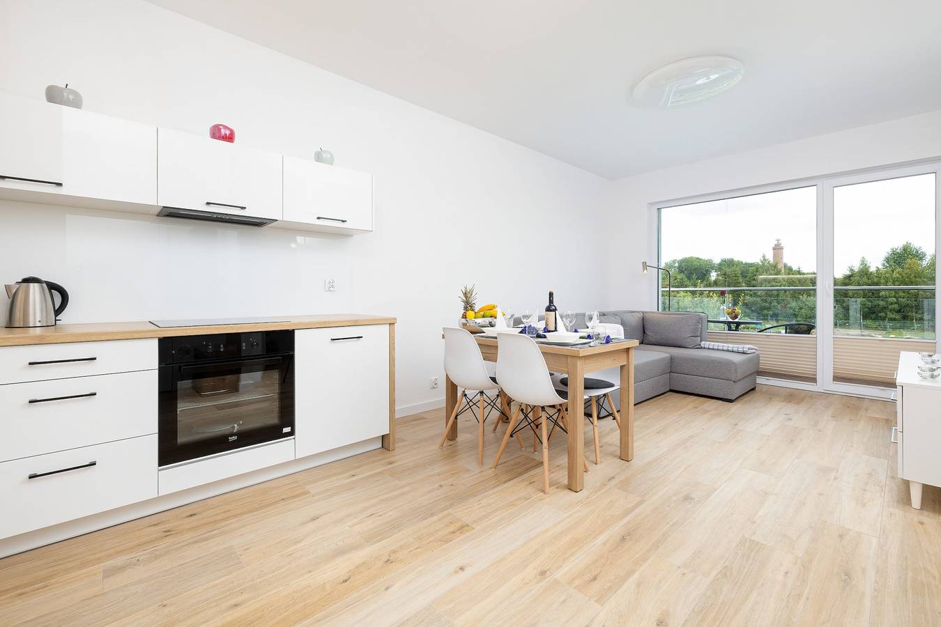 Ganze Wohnung, Nadbrzeżna 106A Gąski | Bright Apartment 100 m from the Beach in Gaski, Powiat Koszaliński