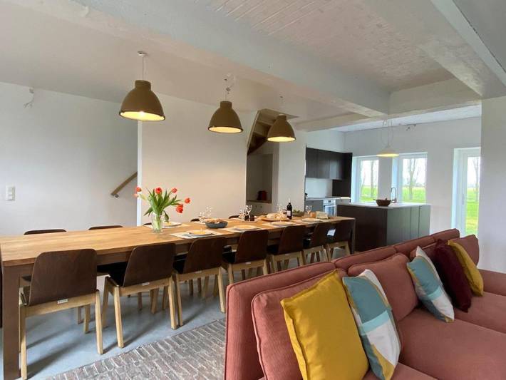Ferienhaus für 12 Personen, mit Terrasse und Garten sowie Ausblick