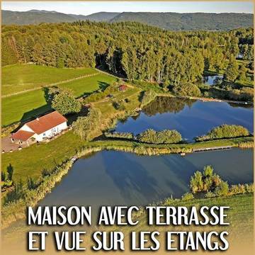 Maison de vacances pour 6 personnes, avec vue ainsi que jardin et vue sur le lac, animaux acceptés dans Haute-Saône
