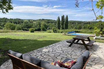 Gîte pour 8 personnes à Verteillac