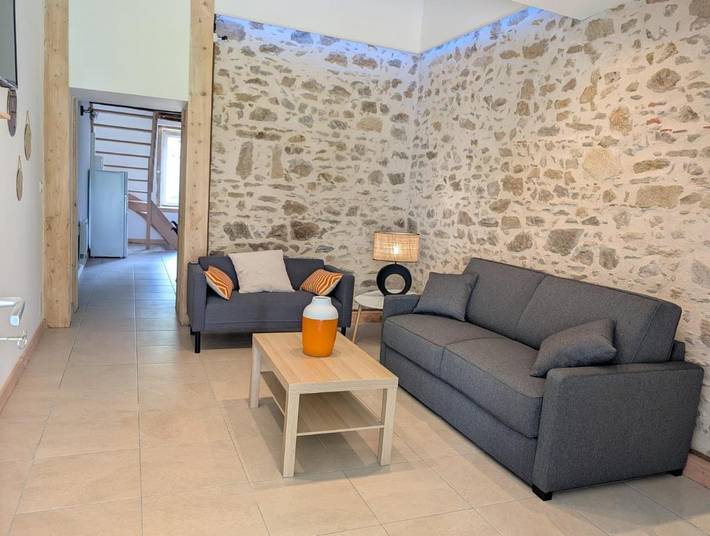 Appartement de vacances pour 6 personnes, avec Terrasse et Jardin