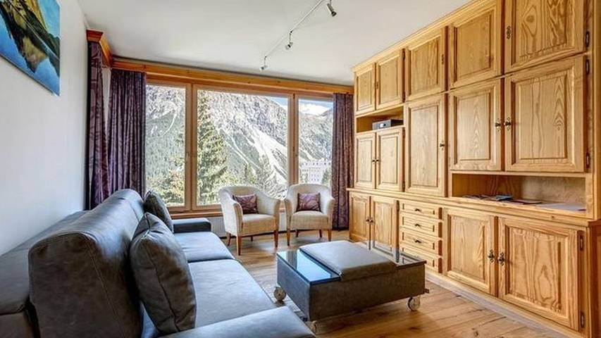 Ferienwohnung für 2 Personen, mit Terrasse und Seeblick in Arosa