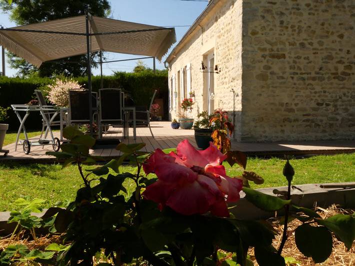 Chambre d’hôte pour 4 personnes, avec jardin à Esquay-sur-Seulles