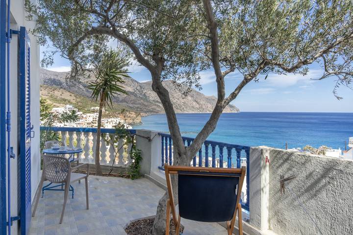 Ferienwohnung für 4 Personen, mit Balkon auf Karpathos