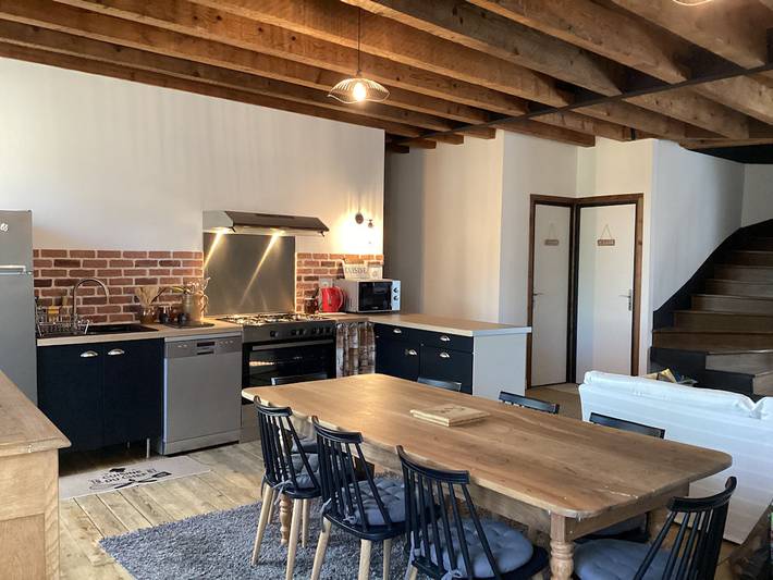 Appartement de vacances pour 5 personnes, avec jardin
