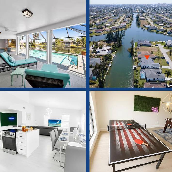 Vakantiehuis voor 10 personen, met zwembad en terras, met huisdier in Cape Coral