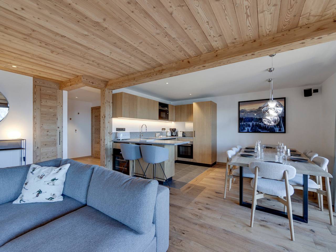 Apartamento entero, Moderno apartamento 3 hab en centro La Rosière in La Rosière, Montvalezan
