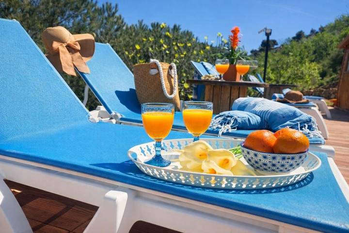 Casa rural para 6 personas, con Terraza y Jardín además de Piscina y Vistas en Casabermeja - 3