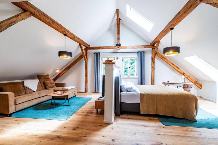 Ferienwohnung für 4 Personen, mit Garten