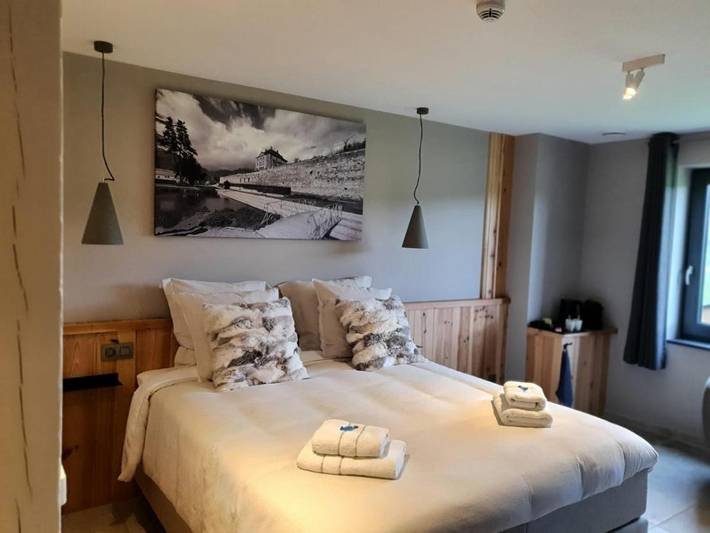 Chambre d’hôte pour 2 personnes, avec terrasse ainsi que jardin et vue à Barvaux