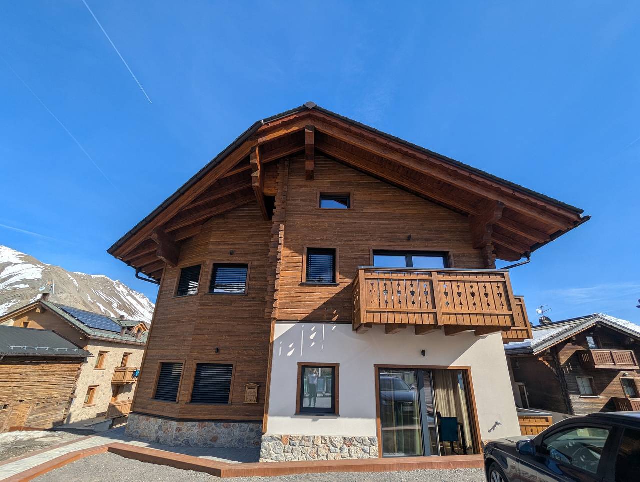 Ganze Wohnung, Ferienwohnung 'Kevin' mit Bergblick, privater Terrasse und Wi-Fi in Livigno, Nationalpark Stilfser Joch