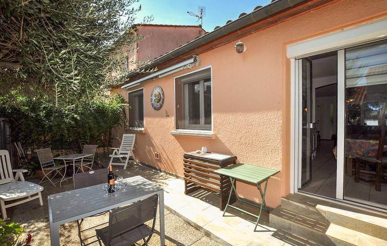 Gemütliche 1-Zimmer-Wohnung in der Nähe des Stadtzentrums von Céret in Céret, Mittelmeerküste (Frankreich)